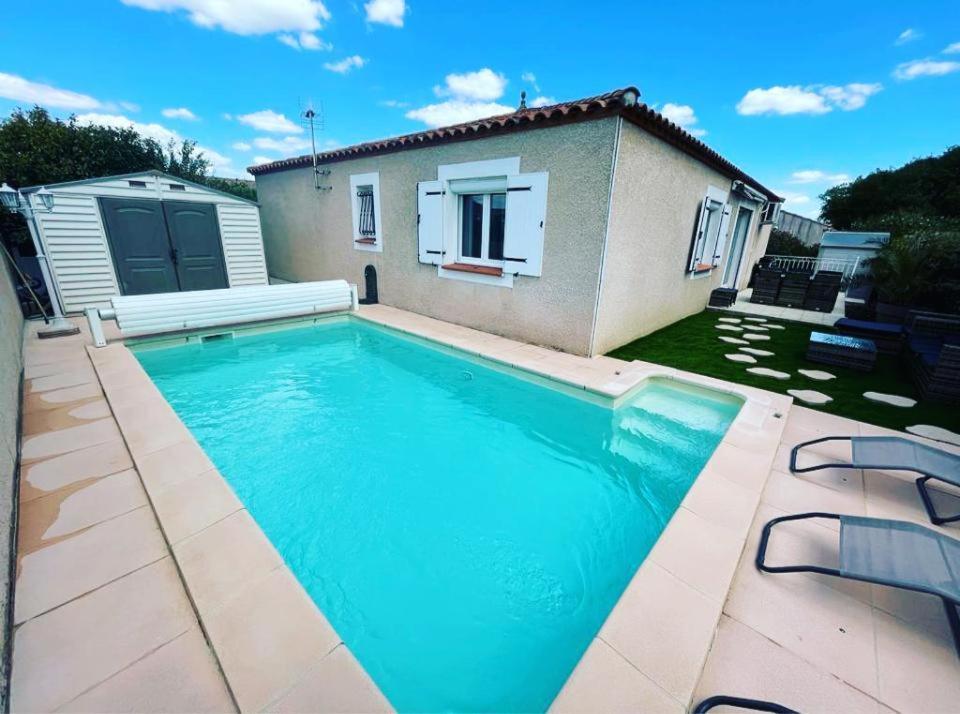 La Villa De L'Olivier Piscine Privee Et Parking Carcassonne Ngoại thất bức ảnh