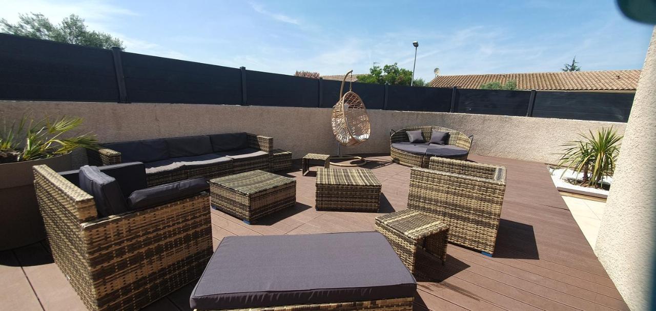 La Villa De L'Olivier Piscine Privee Et Parking Carcassonne Ngoại thất bức ảnh